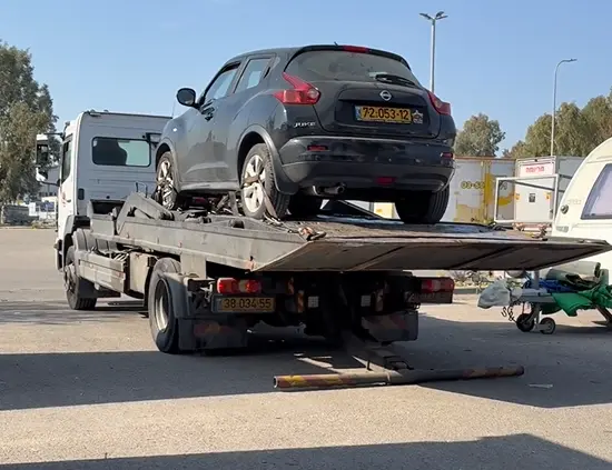 הובלת מכונית רגילה